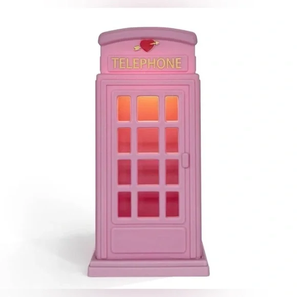 Playground Pink LED Light Up Telephone Booth - Picture 4 of 4